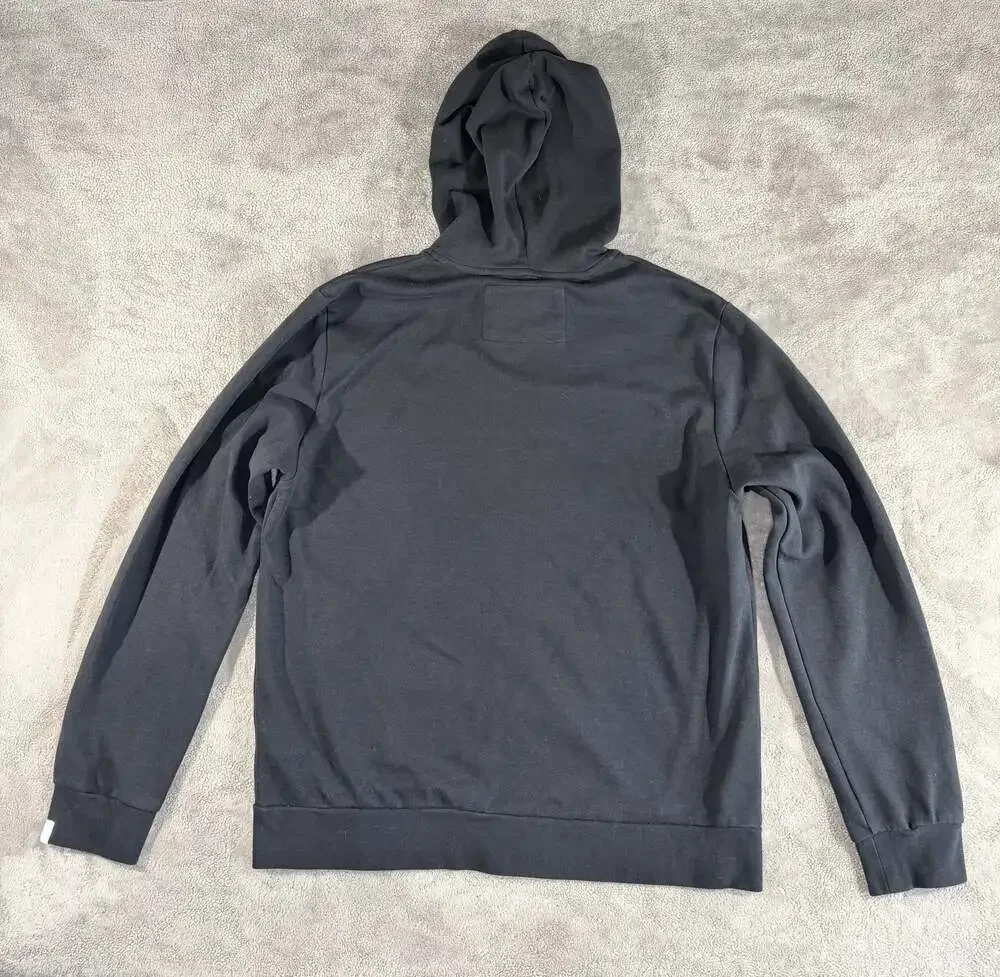 True Religion Vintage Y2K Men's Full Zip Hoodie Black Size Large